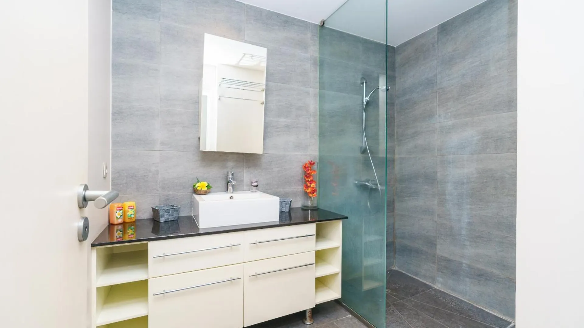 Vaikea Tiare Studio - View & Pool In Faaa Apartment